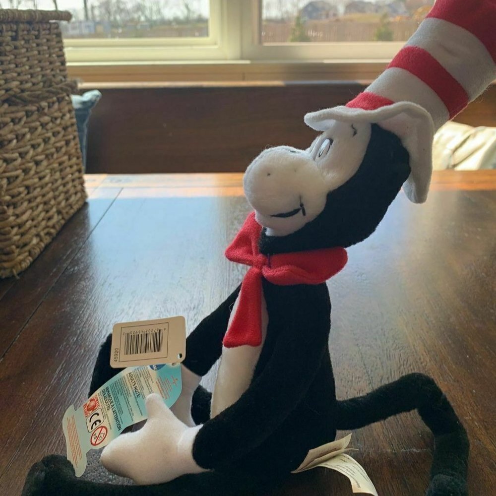 Play Along Cat in the Hat Plush Toy Official Movie